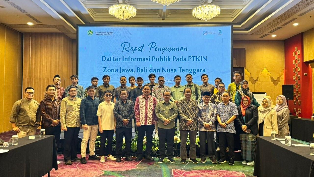 UIN SATU Ikuti Penyusunan DIP PTKIN Zona Jawa, Bali, dan Nusa Tenggara Guna Perkuat Komitmen Keterbukaan Informasi