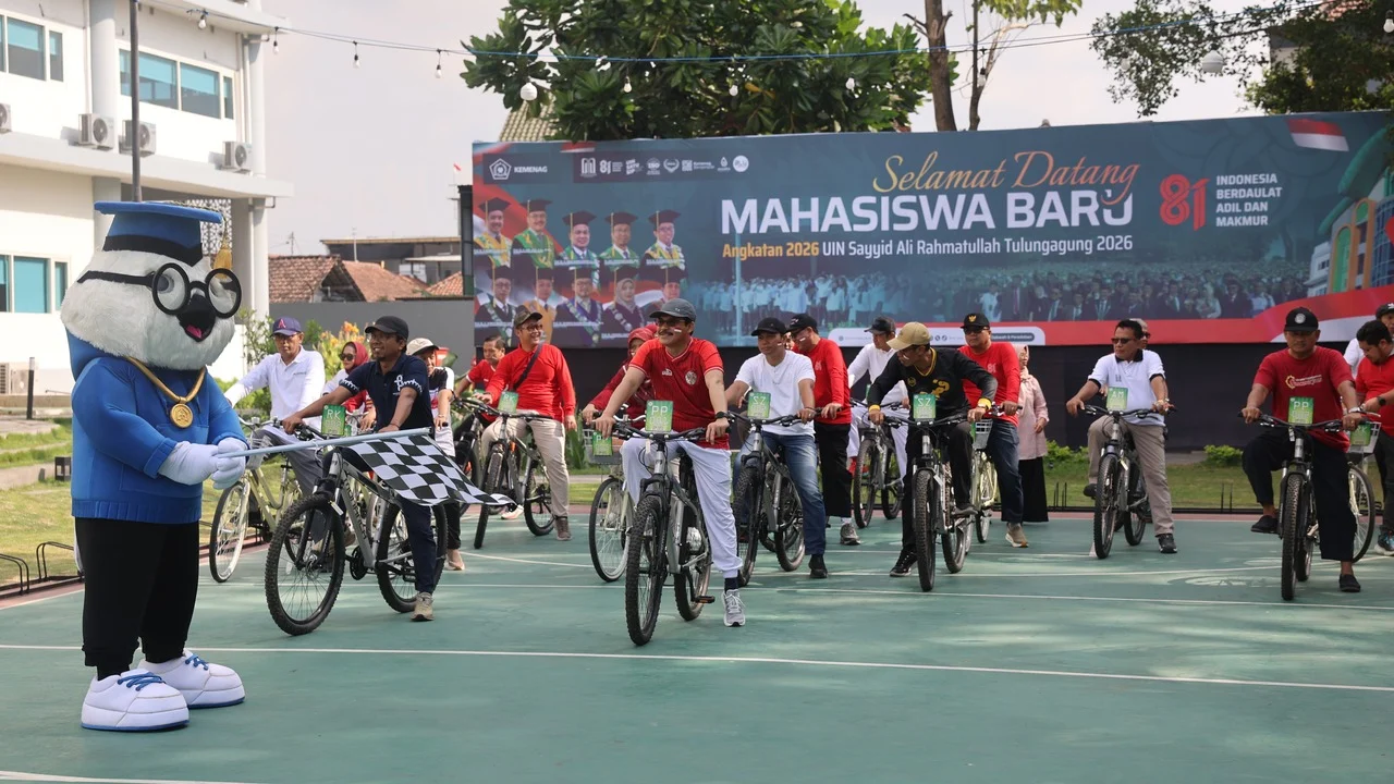 UIN SATU Tulungagung Luncurkan Green Campus Bike, Wujud Nyata Ekoteologi dan Religreen